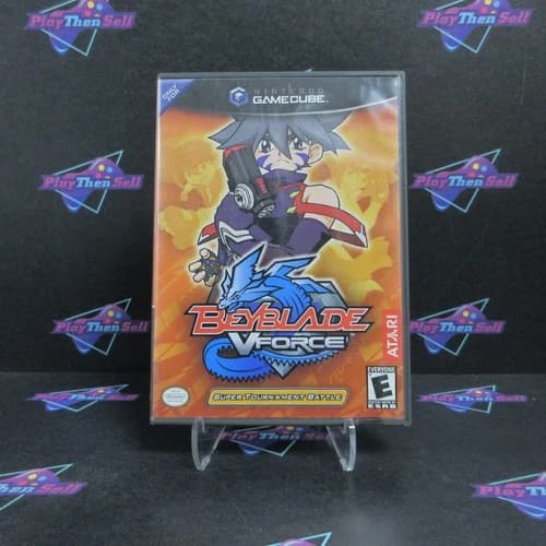BeyBlade VForce Super Tournament Battle Nintendo GameCube Complete - 1 Year W..