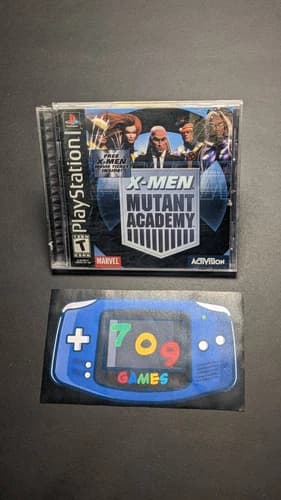 X-Men: Mutant Academy (Sony PlayStation 1, 2003) PS1 CIB COMPLETE