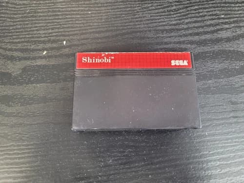 Shinobi for Sega Master System Cart Only Great Shape Tested