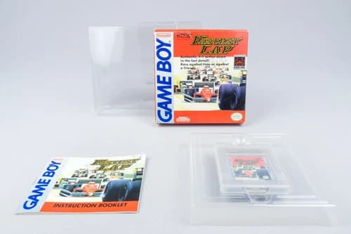Nintendo Game Boy *Fastest Lap* CIB CIB Manual F2 - USA