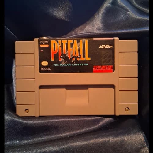 Activision Pitfall: The Mayan Adventure Pitfall Series SNES NTSC-U/C Cart