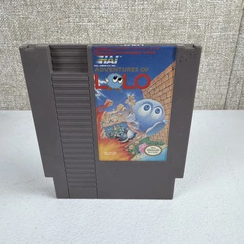 Adventures of Lolo (Nintendo Entertainment System, 1989) Cart Only Tested