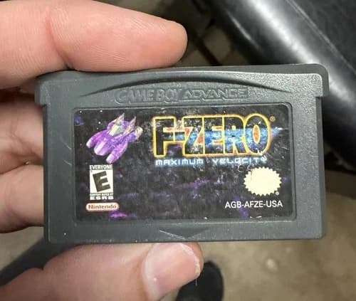 F-Zero Maximum Velocity GBA Gameboy Advance Cart Only Authentic (Tested Works)