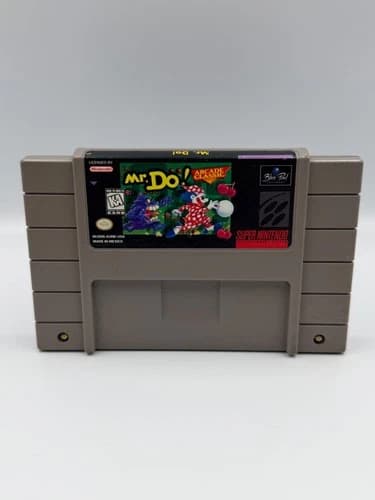 Mr. Do! Super Nintendo SNES Authentic Tested And Working Cartridge Only