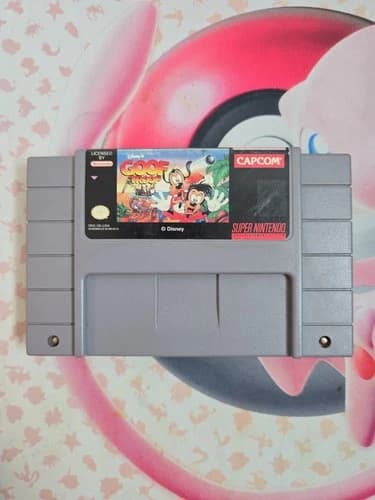Disney Goof Troop (Super Nintendo) Authentic - Tested & Works