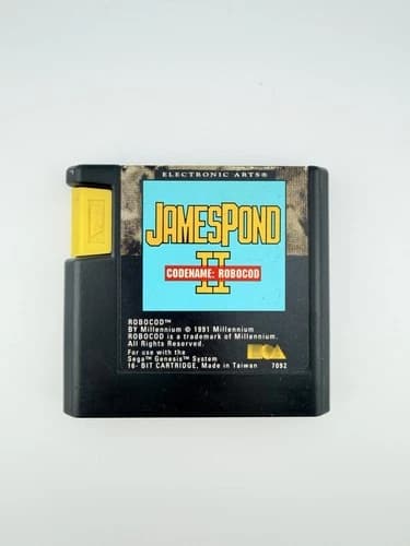James Pond II: Codename RoboCod (Sega Genesis, 1993) Cartridge Only Free Ship