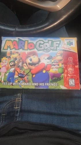 Mario Golf (Nintendo 64, N64, 1999) Complete in Box CIB, Authentic