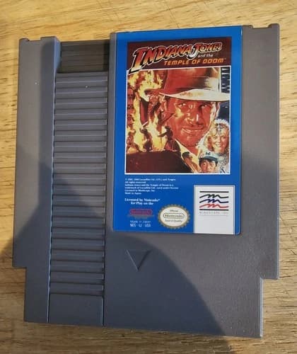 Indiana Jones and the Temple of Doom (Nintendo Entertainment System, 1988)