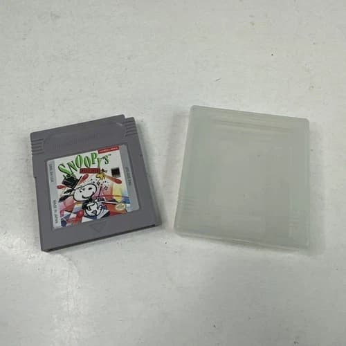 Snoopy's Magic Show (Nintendo Game Boy, 1990) Gameboy Tested Authentic Game