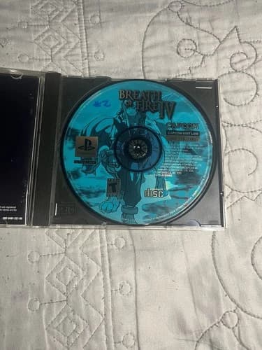 Breath of Fire IV (Sony PlayStation 1, 2000) PS1 DISC ONLY Tested