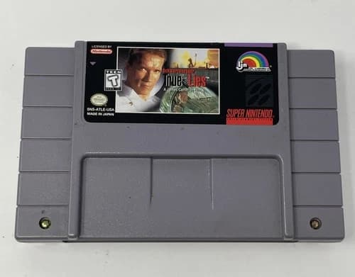 True Lies (Super Nintendo Entertainment System, 1995) SNES Authentic Tested