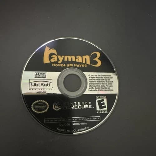 Rayman 3: Hoodlum Havoc GameCube 2003 Disc Only