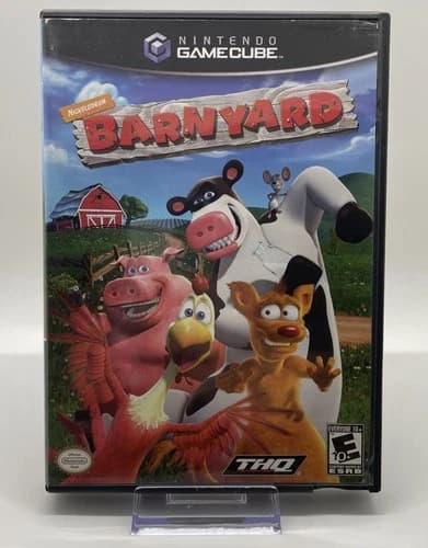 Barnyard (Nintendo GameCube, 2006) Complete With Manual