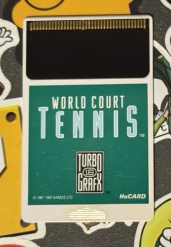 World Court Tennis (TurboGrafx 16, 1989) NEC