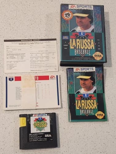 Tony La Russa Baseball (Sega Genesis, 1993)