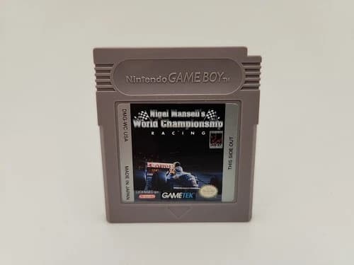 Nigel Mansell's World Championship Racing (Nintendo Game Boy, 1993)