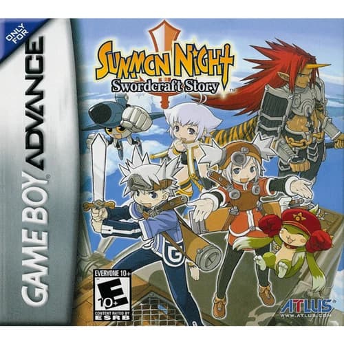 Summon Night 1: Swordcraft Story GBA Video Game Gameboy Advance 2003