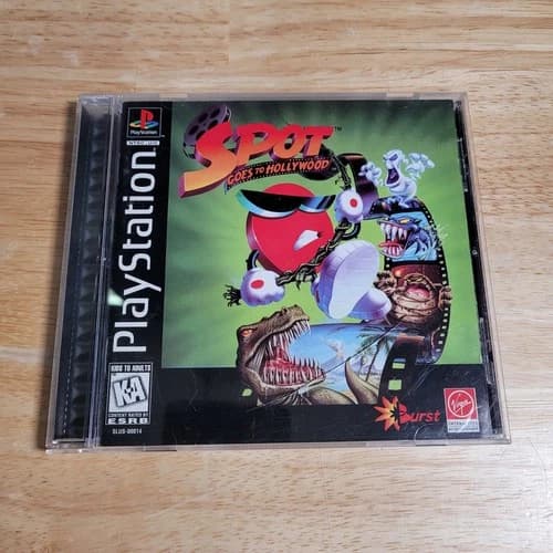 Spot Goes to Hollywood PS1 Sony PlayStation 1, 1996 – Tested