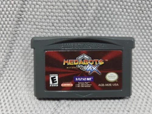 Medabots AX: Metabee Ver. (Nintendo Game Boy Advance, 2002) Tested Authentic
