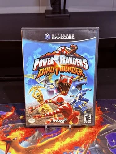 Power Rangers Dino Thunder Nintendo GameCube Complete in Box - Fast Free Ship!