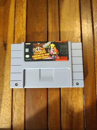 Super Mario RPG: Legend of the Seven Stars Nintendo SNES Authentic Cleaned Works