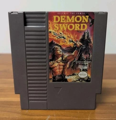 Demon Sword NES (Nintendo Entertainment System, 1988) Cartridge Only Tested