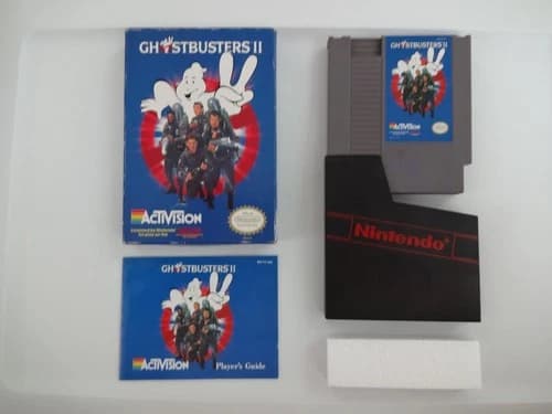 Ghostbusters II 2 Complete in Box with Manual Nintendo NES CIB
