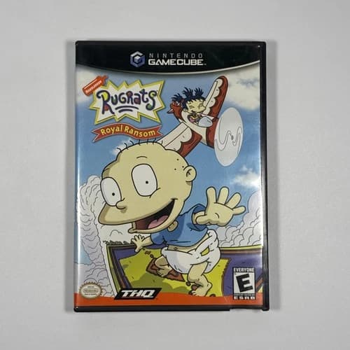 Rugrats: Royal Ransom (Nintendo GameCube, 2002) CIB Complete w/ Manual Tested