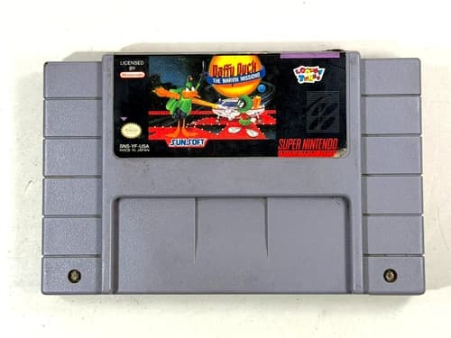 Daffy Duck: The Marvin Missions (Super Nintendo Entertainment System, 1993) SNES