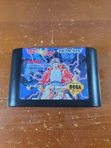 Fatal Fury - Cartridge Only - Sega Genesis - Authentic - Tested And Working