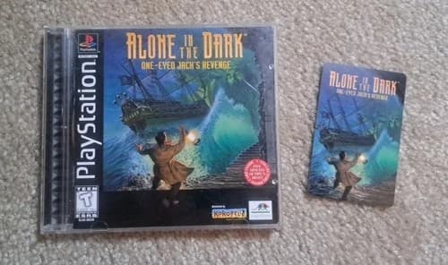 Alone in the Dark: One-Eyed Jack's Revenge (Sony PlayStation 1) PS1 Phone Card