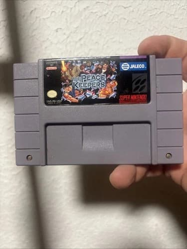 The Peace Keepers SNES 1994 With Video OEM Authentic Tested Super Nintendo