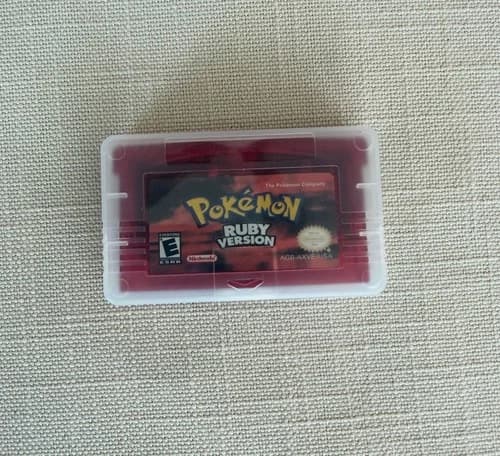 Pokemon Ruby Version (Nintendo Gameboy Advance, 2003) GBA USA Tested Mint