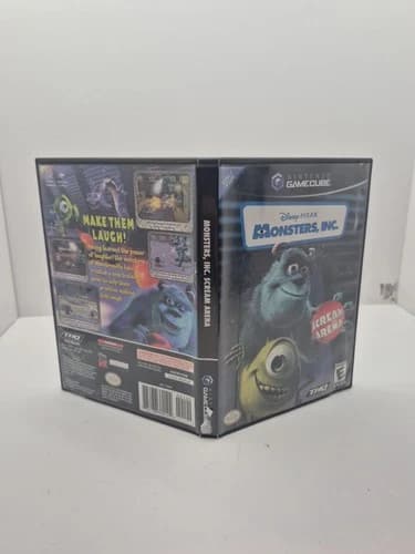 Monsters Inc Scream Arena (Nintendo GameCube) CIB Complete