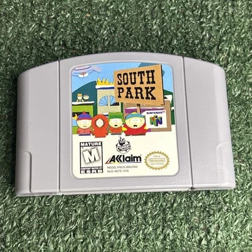 South Park Nintendo 64 N64 Authentic Cartridge Tested 03/26.