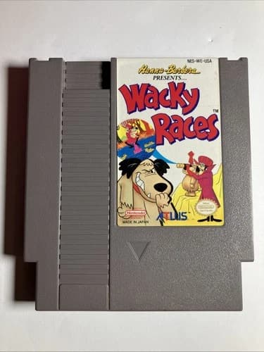 Wacky Races (Nintendo NES, 1992) Authentic