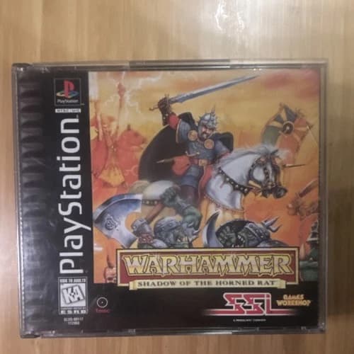 SSI Warhammer Shadow of the Horned Rat Sony PlayStation 1 PS1 NTSC-U/C