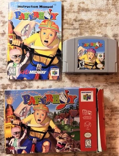 Paperboy (Nintendo 64) N64 CIB