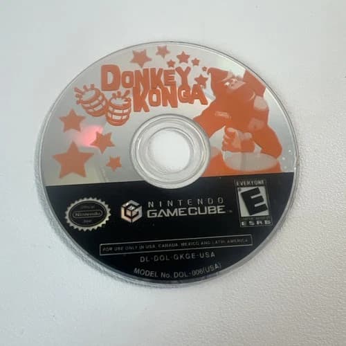 Donkey Konga 2 (Nintendo GameCube, 2005) Disc Only Video Game FREE RETURNS