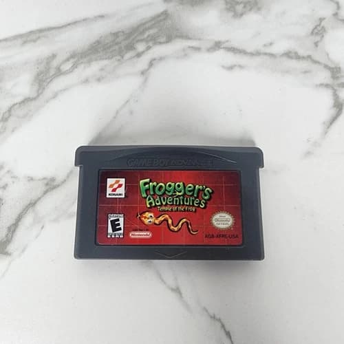 FROGGER'S ADVENTURES: TEMPLE OF THE FROG NINTENDO GAMEBOY ADVANCE SP GBA