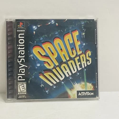 Space Invaders Sony PlayStation 1 PS1 1999