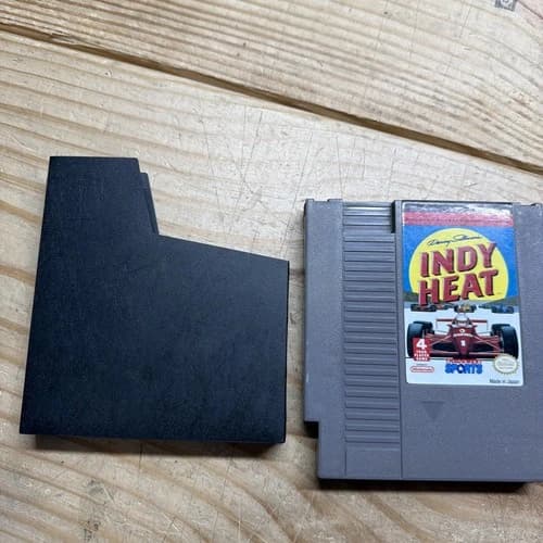 Danny Sullivan's Indy Heat (Nintendo Entertainment System, 1992) Tested And Work