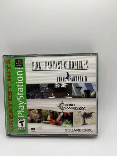 Final Fantasy Chronicles PlayStation 1 PS1 Complete Cib Tested