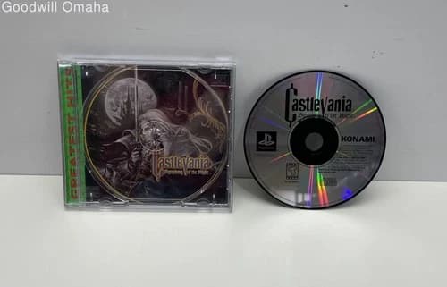 PlayStation 1 PS1 - Castlevania Symphony of the Night - Greatest Hits - Tested