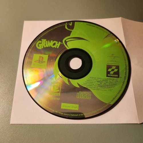 The Grinch (Sony PlayStation 1 PS1, 2000) Disc Only, Tested