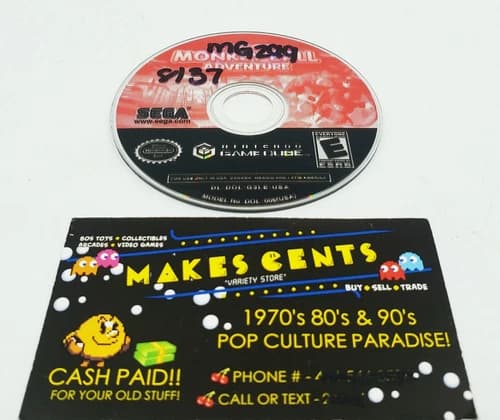 Super Monkey Ball Adventure (Nintendo GameCube, 2006) Game Disc Only - WORKS!