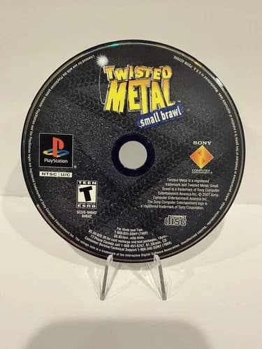 Twisted Metal Small Brawl (Sony PlayStation 1 PS1, 2001) Disc Only