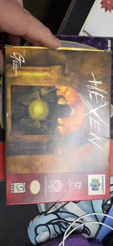 Hexen Nintendo 64 N64 Complete Box Manual and cart