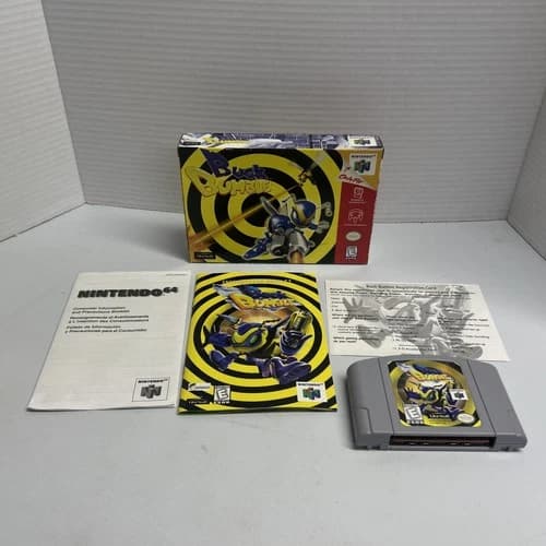 Nintendo 64 N64 Authentic Buck Bumble CIB