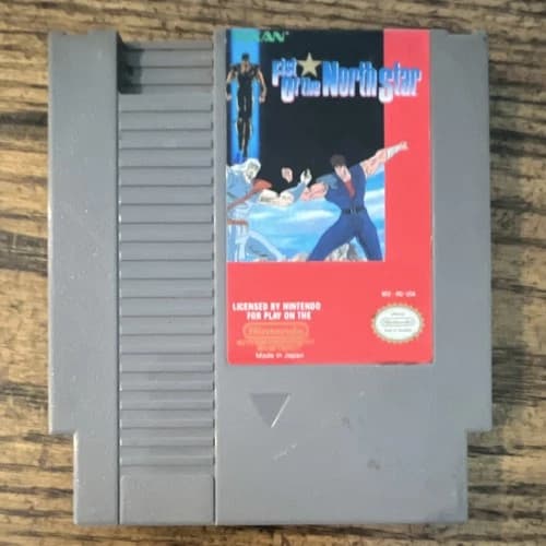 KONAMI Fist of the North Star Nintendo NES Video Game Cartridge